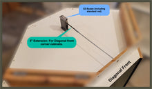 Load image into Gallery viewer, EZ-Susan (Rear leveler for corner cabinets)